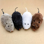 Wind-Up Plush Mouse Toy