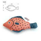 Catnip Toy – 3D Simulation Fish Plush for Cats