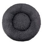 Plush Round Pet Bed – Cozy & Washable