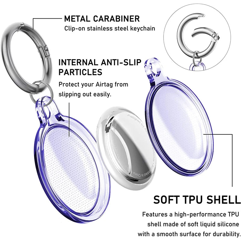 Waterproof Protective Case for Apple AirTag – Pets & Keys