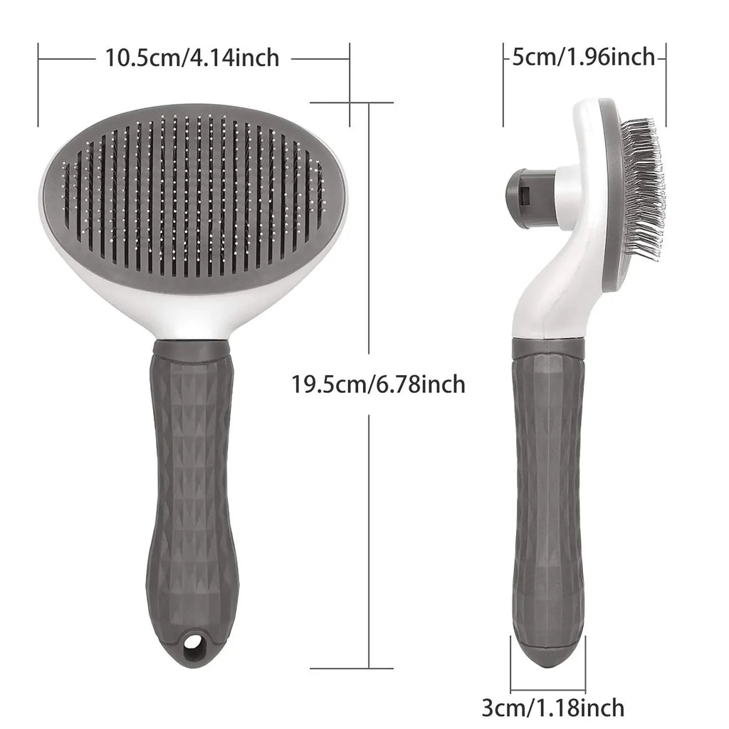 Pet Grooming Brush – Hair Remover Comb for Dogs & Cats