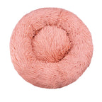 Plush Round Pet Bed – Cozy & Washable