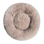 Plush Round Pet Bed – Cozy & Washable
