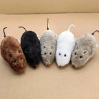 Wind-Up Plush Mouse Toy