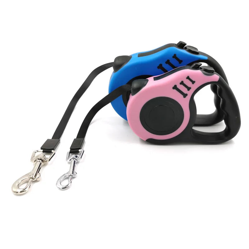 Retractable Dog Leash – 3m/5m Automatic Flexible Pet Lead