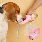 Portable Dog Water Bottle – Leakproof Travel Feeder for Cats & Dogs