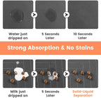 Pet Feeding Mat – Waterproof, Quick-Dry Placemat for Cats & Dogs