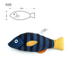Catnip Toy – 3D Simulation Fish Plush for Cats
